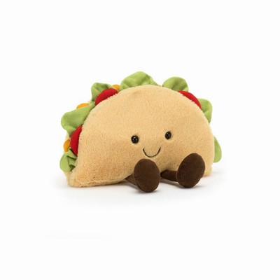 Jellycat Taco Australia | 830295CMJ